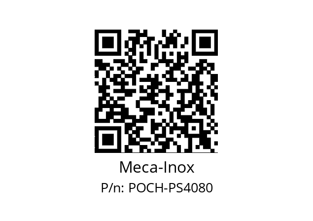   Meca-Inox POCH-PS4080