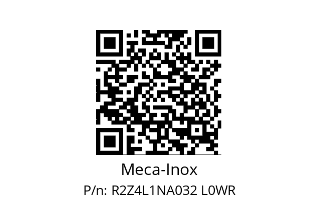   Meca-Inox R2Z4L1NA032 L0WR