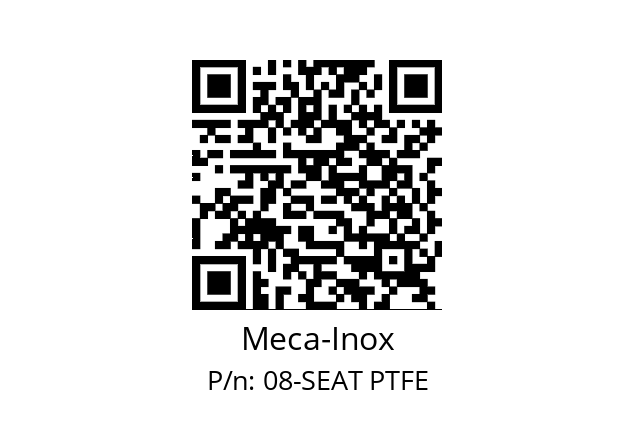   Meca-Inox 08-SEAT PTFE