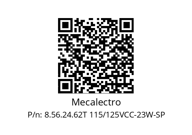   Mecalectro 8.56.24.62T 115/125VCC-23W-SP