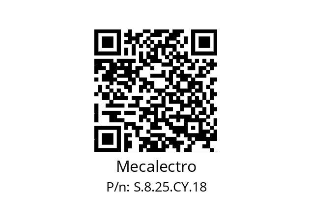   Mecalectro S.8.25.CY.18