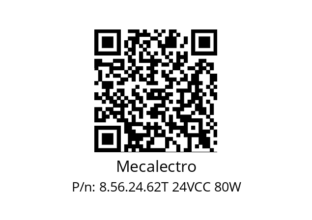   Mecalectro 8.56.24.62T 24VCC 80W