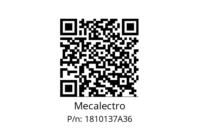   Mecalectro 1810137A36