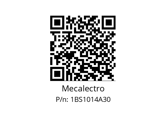   Mecalectro 1BS1014A30