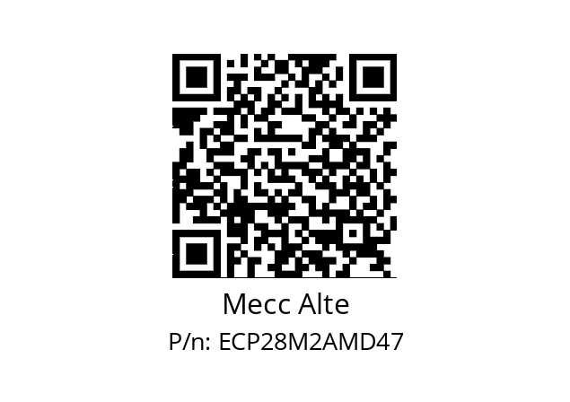   Mecc Alte ECP28M2AMD47