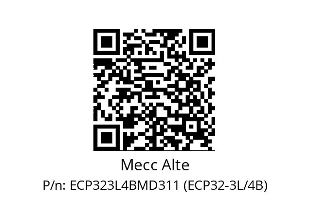   Mecc Alte ECP323L4BMD311 (ECP32-3L/4B)