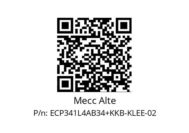   Mecc Alte ECP341L4AB34+KKB-KLEE-02