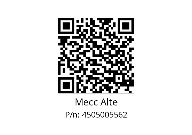   Mecc Alte 4505005562