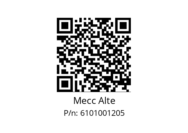   Mecc Alte 6101001205