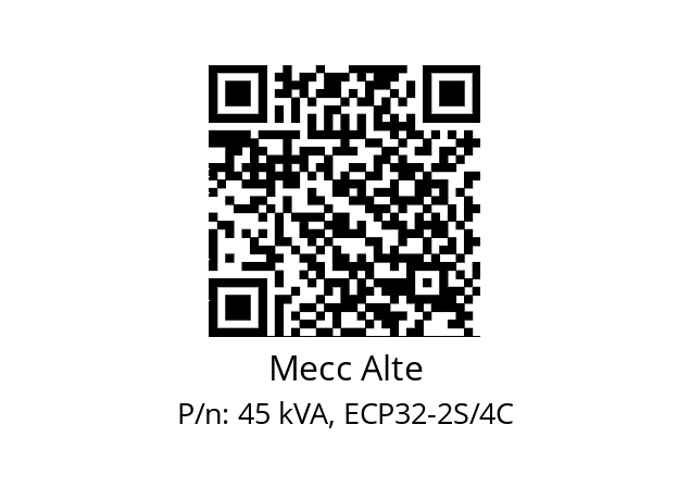   Mecc Alte 45 kVA, ECP32-2S/4C