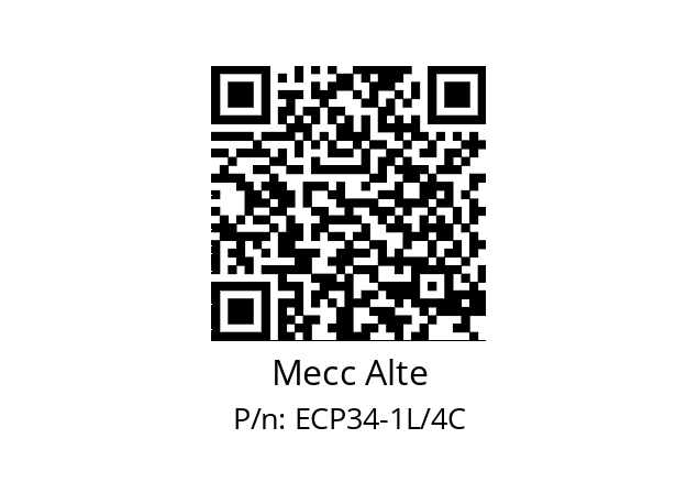   Mecc Alte ECP34-1L/4C