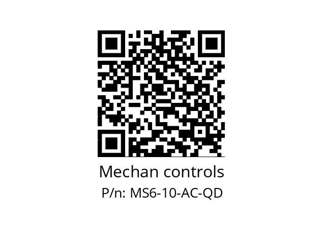   Mechan controls MS6-10-AC-QD