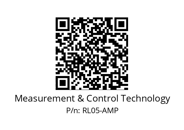   Measurement & Control Technology RL05-AMP