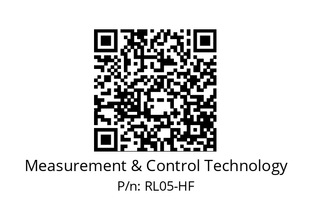   Measurement & Control Technology RL05-HF