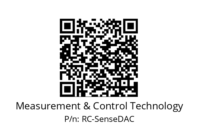   Measurement & Control Technology RC-SenseDAC