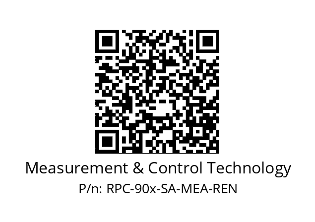   Measurement & Control Technology RPC-90x-SA-MEA-REN