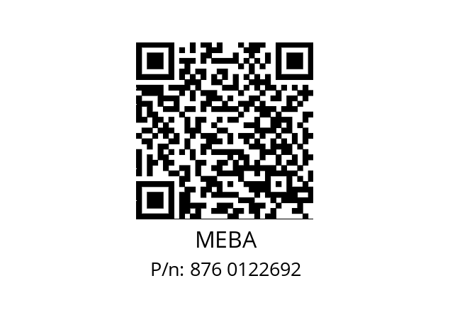   MEBA 876 0122692