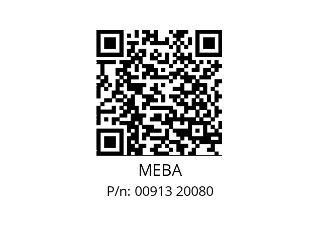   MEBA 00913 20080