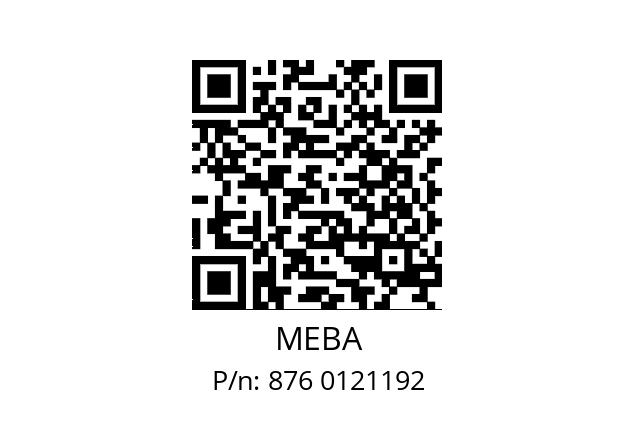   MEBA 876 0121192