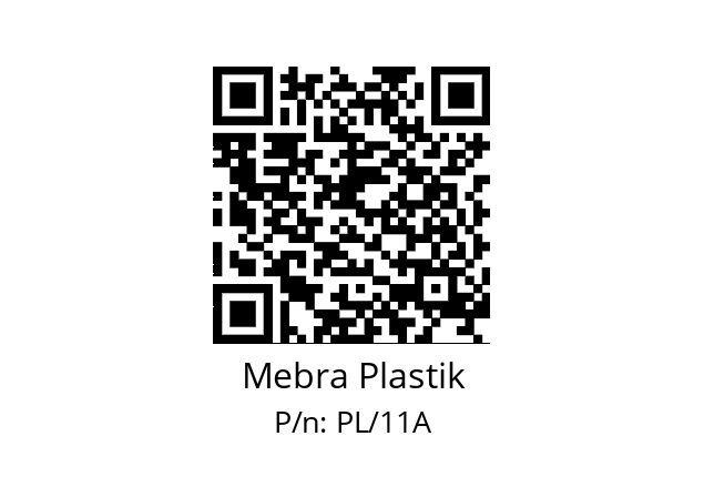   Mebra Plastik PL/11A