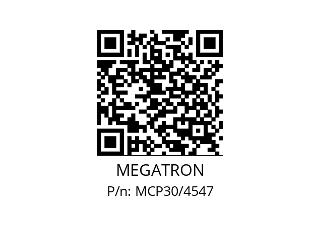   MEGATRON MCP30/4547