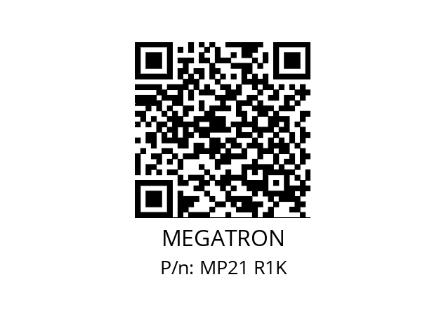   MEGATRON MP21 R1K