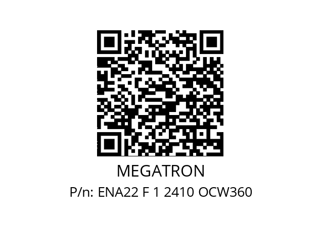   MEGATRON ENA22 F 1 2410 OCW360