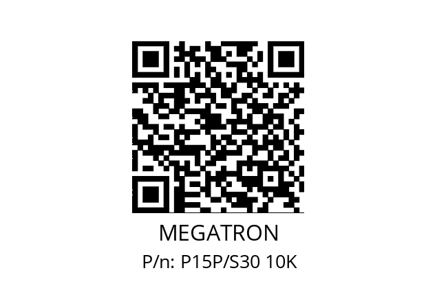   MEGATRON P15P/S30 10K