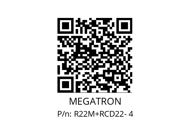   MEGATRON R22M+RCD22- 4