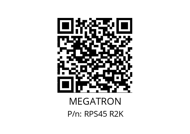   MEGATRON RPS45 R2K