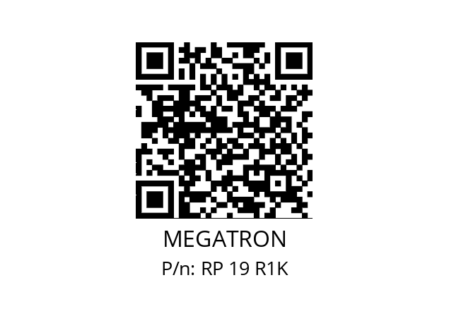   MEGATRON RP 19 R1K