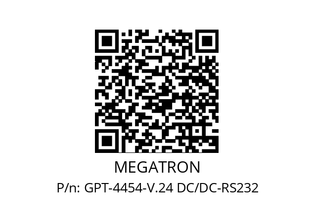   MEGATRON GPT-4454-V.24 DC/DC-RS232