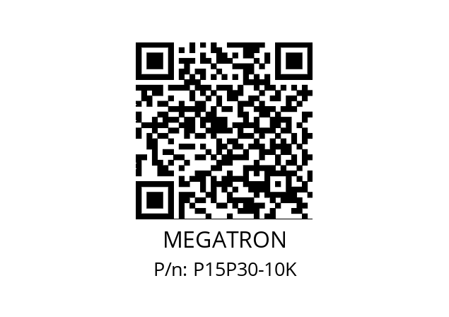   MEGATRON P15P30-10K