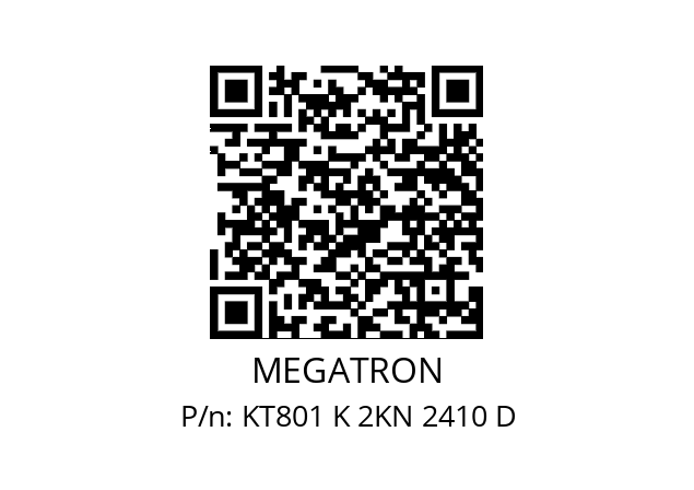   MEGATRON KT801 K 2KN 2410 D