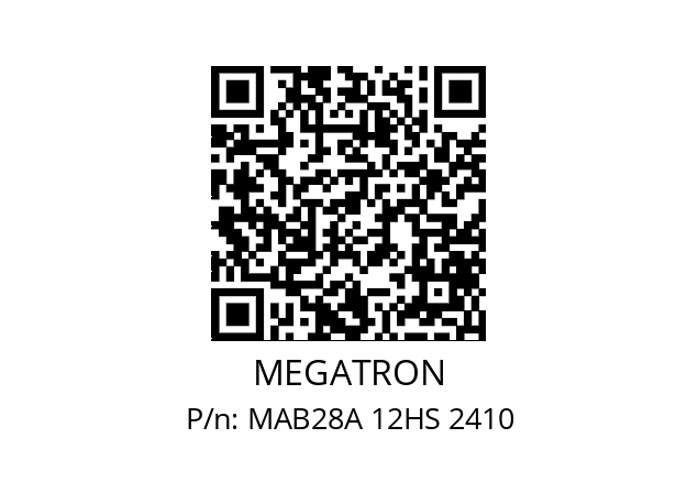   MEGATRON MAB28A 12HS 2410