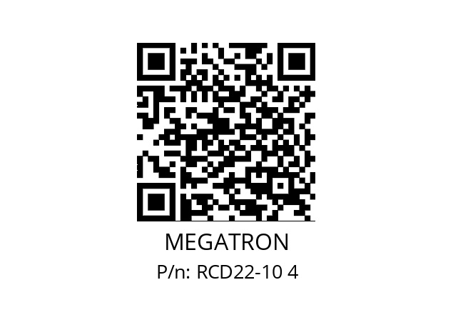   MEGATRON RCD22-10 4