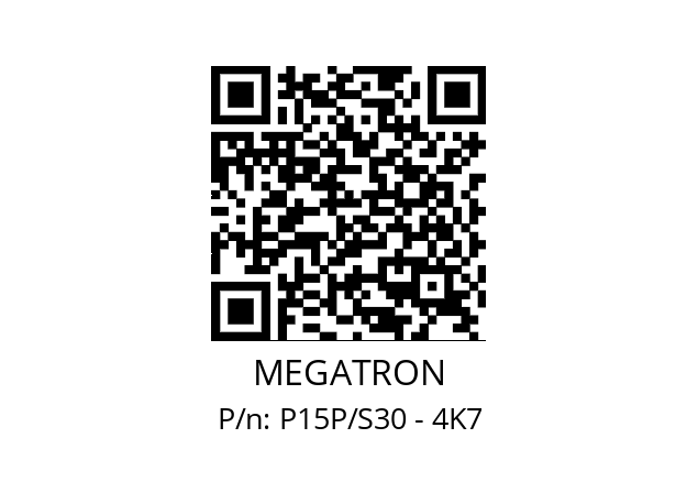   MEGATRON P15P/S30 - 4K7