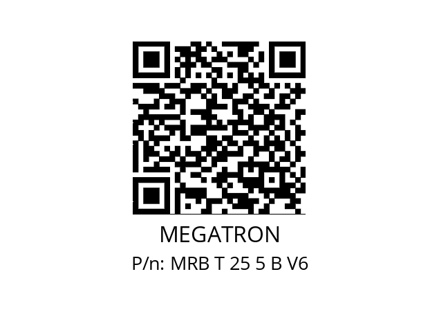   MEGATRON MRB T 25 5 B V6