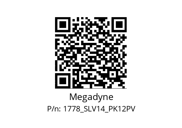   Megadyne 1778_SLV14_PK12PV