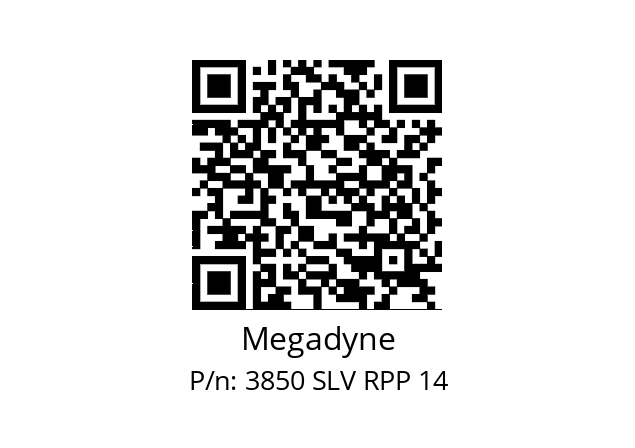   Megadyne 3850 SLV RPP 14