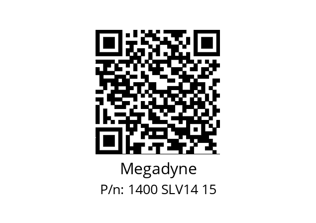   Megadyne 1400 SLV14 15