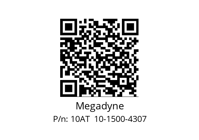   Megadyne 10AT  10-1500-4307