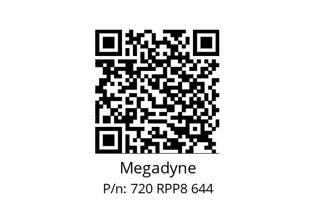   Megadyne 720 RPP8 644