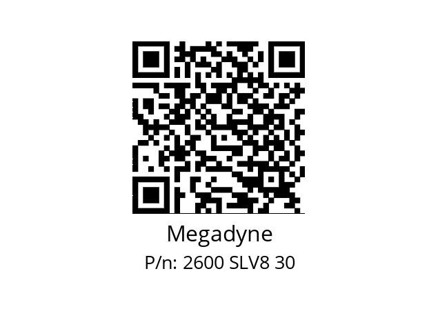   Megadyne 2600 SLV8 30