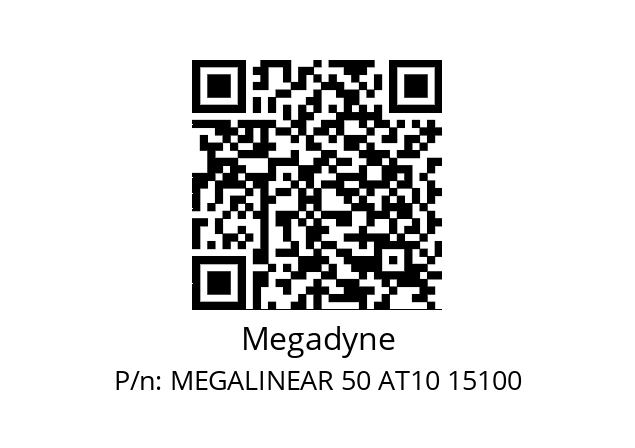   Megadyne MEGALINEAR 50 AT10 15100