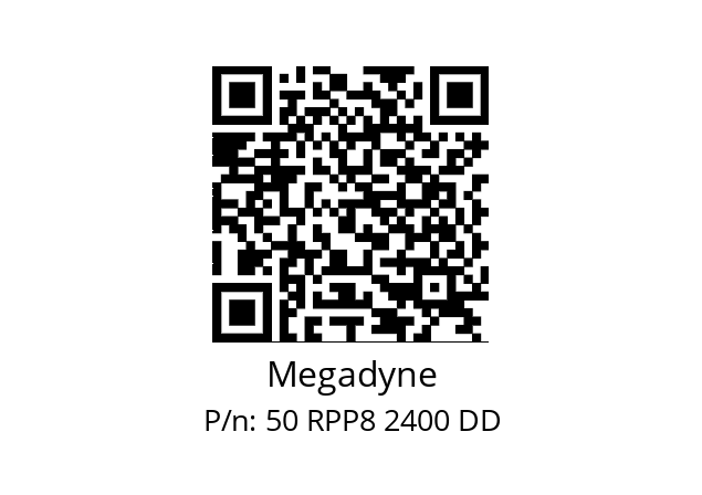   Megadyne 50 RPP8 2400 DD