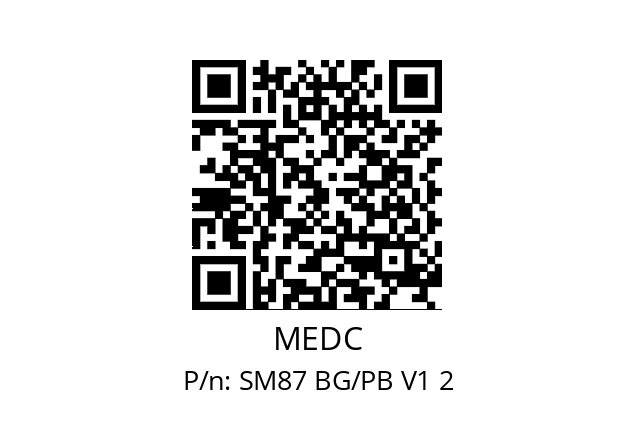   MEDC SM87 BG/PB V1 2