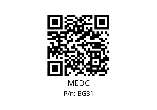   MEDC BG31