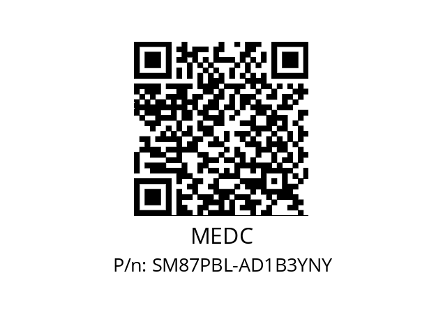   MEDC SM87PBL-AD1B3YNY