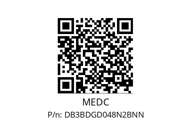   MEDC DB3BDGD048N2BNN